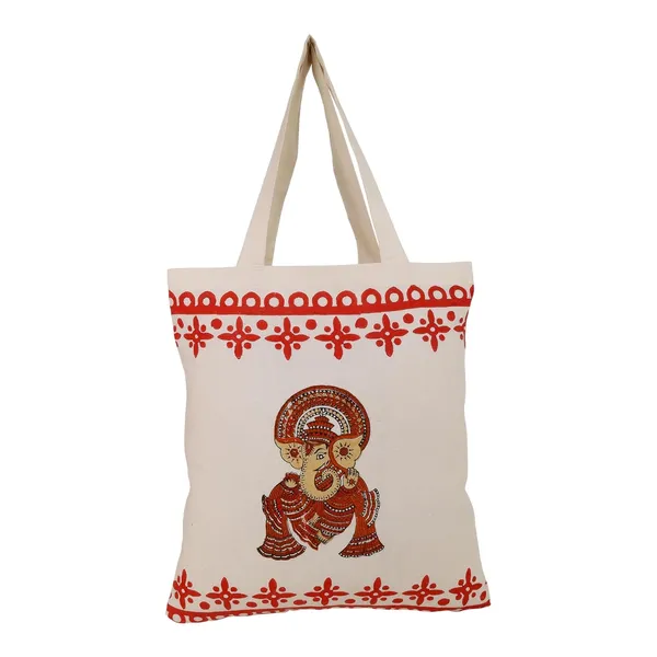 Indha_Hand_Block-Printed_Cotton_Tote_Bag_�_Lord_Ganesha_Motif_|_Eco-Friendly_Reusable_Gift_&_Puja_Bag_|_Handmade_by_Women_Artisans_in_India_|_Sustainable_Canvas_Tote
