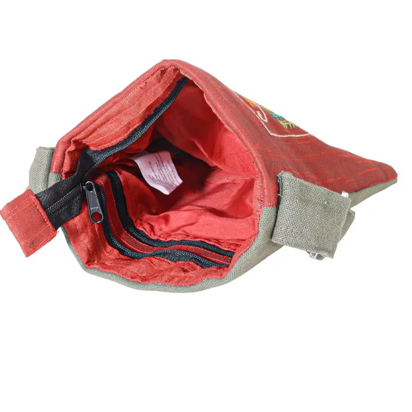 Indha_Handmade_Embroidered_Sling_Bag_for_Women_|_Quirky_House_&_Tree_Motif_|_Terracotta_Red_Dupion_Silk_&_Canvas_Crossbody_|_Lightweight_Everyday_Sling_for_College,_Travel_&_Shopping
