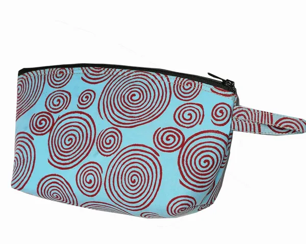 Indha_Hand_Block-Printed_Cotton_Utility_Pouch_|_Multipurpose_Travel_&_Makeup_Pouch_|_Abstract_Spiral_Print_|_Cosmetic,_Stationery_Organizer_|_Handmade_by_Indian_Artisans