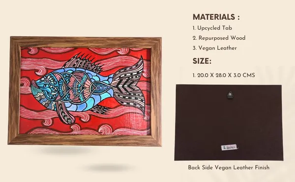 Red_Hand-Painted_Upcycled_Computer_Tablet_Wall_Painting