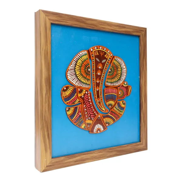 Indha_Wall_Art_�_Handcrafted_Appliqu�_Design_|_Hand-Painted_&_Embroidered_Wall_Hanging_|_Framed_in_Repurposed_Wood_with_Vegan_Leather_Back_|_Eco-Friendly_Handmade_Home_D�cor_(Blue_Ganesha_Print)