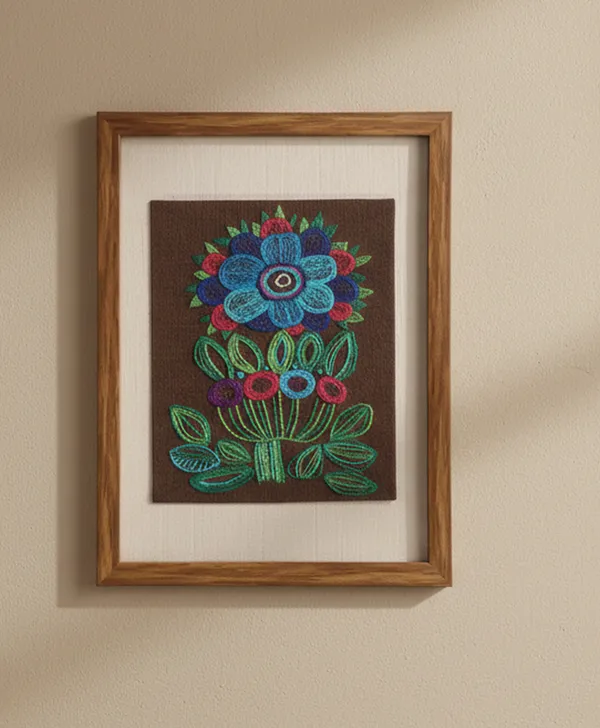 indha_Handcrafted_Wall_Décor_|_Floral_Hand_Embroidery_on_Silk_Fabric_|_Wooden_Framed_Wall_Art_with_Premium_Vegan_Leather_Back_|_Sustainable_Home_&_Office_Décor