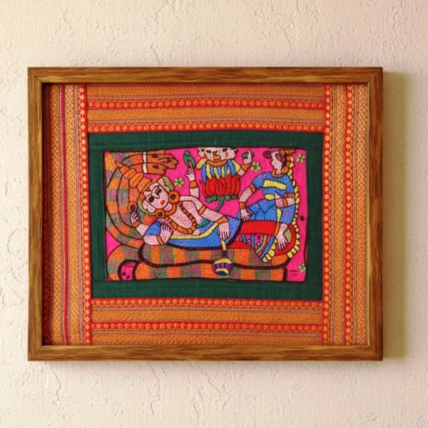 Indha_Handcrafted_Wall_Décor_–_Lord_Vishnu_Embroidery_|_Wooden_Frame_|_Premium_Vegan_Leather_Back_Finish_|_11.0_X_14.0_Inches