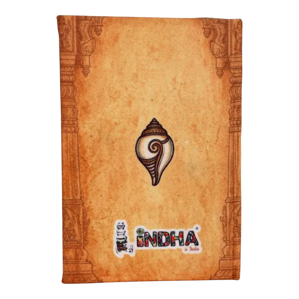 INDHA_Hand-Crafted__Diary_–_5x7_Inches,_Native_Art_Face_Design,_Eco-Friendly_100_GSM_Recycled_Paper,_Elegant_Gift_Choice_