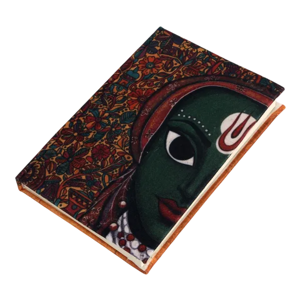 INDHA_Hand-Crafted__Diary_–_5x7_Inches,_Native_Art_Face_Design,_Eco-Friendly_100_GSM_Recycled_Paper,_Elegant_Gift_Choice_