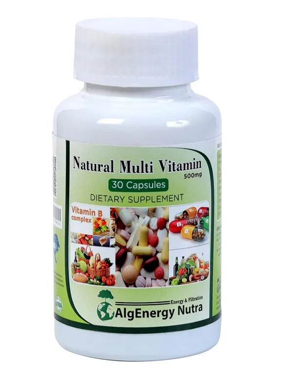 Algenergy_Nutra_Natural_Multi_Vitamin,_500Mg,_30_Capsules,_Dietary_Supplement_With_Vitamin_B_Complex
