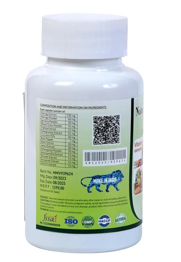 Natural_Multi_Vitamin_&_Herbal_Complex_For_Men_&_Women_|_15_Ingredients_Daily_Supplement_With_Spirulina,_Moringa,_Ginseng,_&_B-Complex_|_30_Capsules