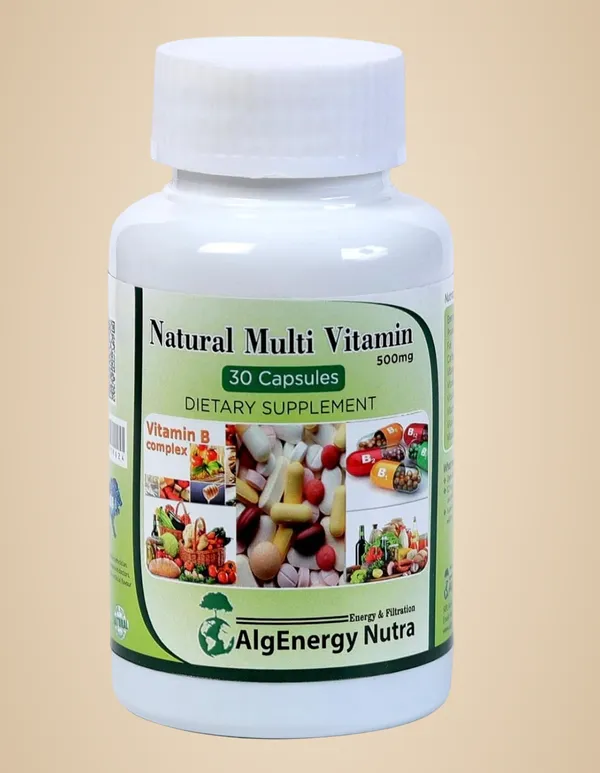 Algenergy_Nutra_Natural_Multi_Vitamin,_500Mg,_30_Capsules,_Dietary_Supplement_With_Vitamin_B_Complex