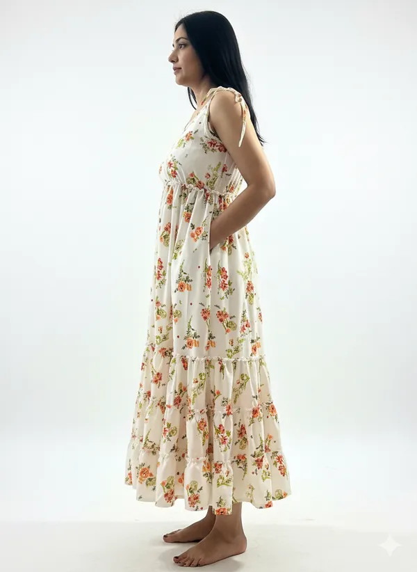 Women’s_White_Floral_Printed_Poly_Crepe_Noodle_Strap_Maxi_Dress
