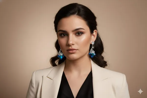 Royal_Blue_Emerald-Cut_Drop_Earrings_with_Pave_Swan_Motif