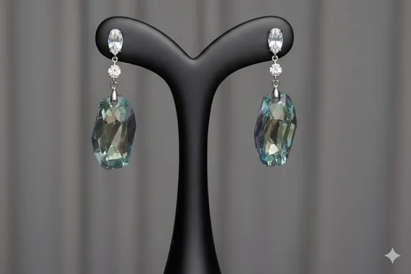 The_'Aurora_Borealis'_Faceted_Crystal_Drop_Earrings