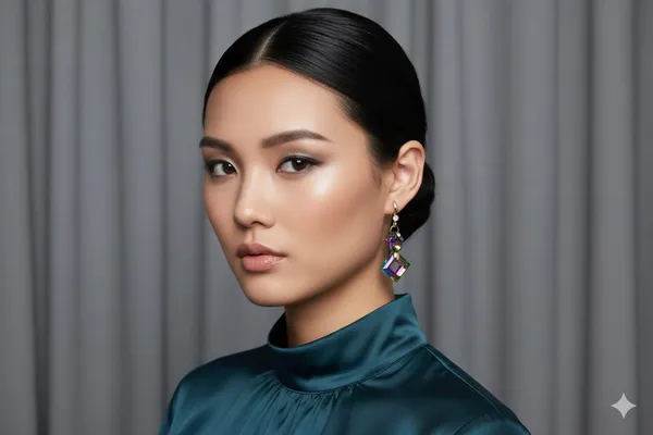 The_'Summer_Bloom'_Matt_Gold_and_Pearl_Dangle_Earrings
