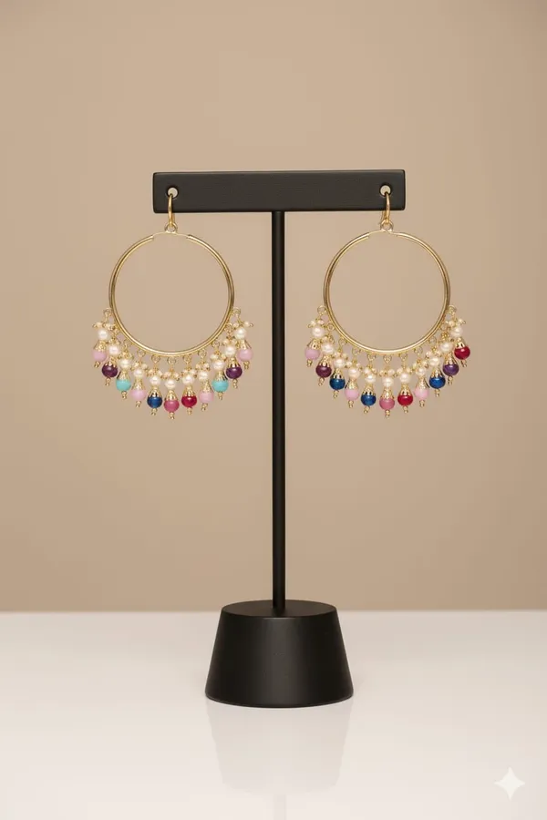The_'Festive_Confetti'_Multi-Color_Beaded_Statement_Hoops
