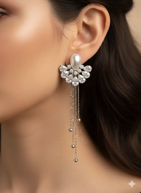 The_'Art_Deco_Fan'_Pearl_and_Crystal_Dangle_Earrings