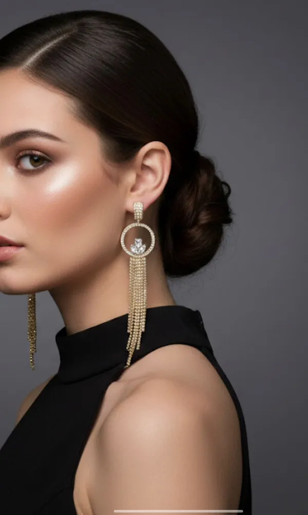 The_'Cirque_Lumière'_Crystal_Hoop_Tassel_Dangler_Earrings
