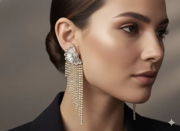 The_'Starlight_Flow'_Crystal_Cluster_Tassel_Earrings