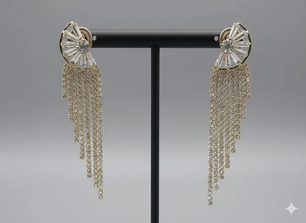 The_'Starlight_Flow'_Crystal_Cluster_Tassel_Earrings