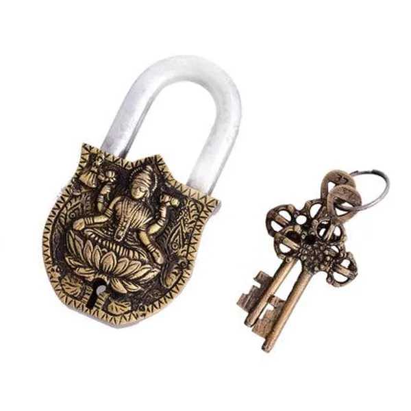 Golden_Brass_Lakshmi_Door_Lock