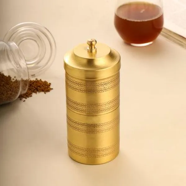 Golden_Brass_Coffee_Filter_Machine