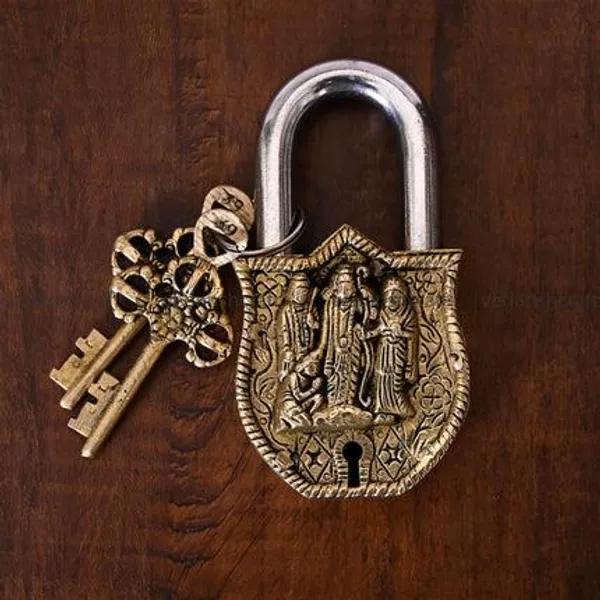 Golden_Brass_Ram_Darbar_Door_Lock