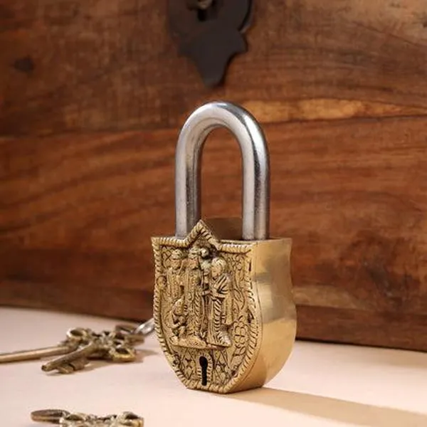 Golden_Brass_Ram_Darbar_Door_Lock