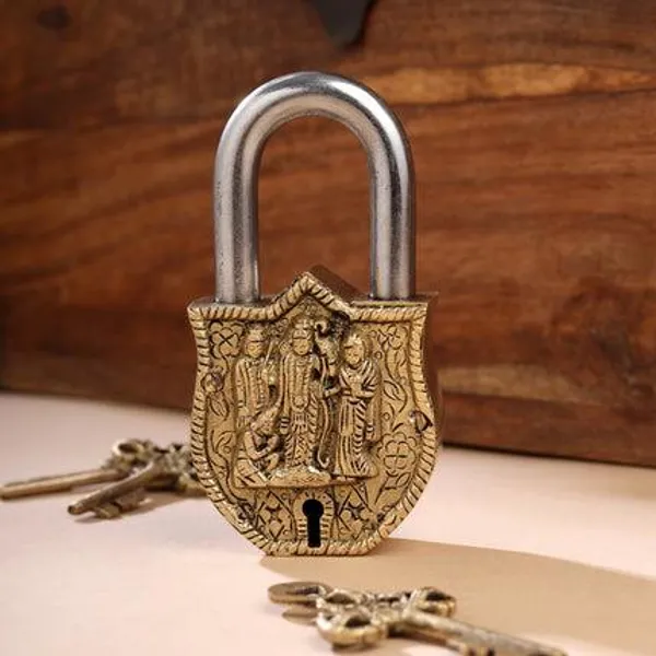 Golden_Brass_Ram_Darbar_Door_Lock