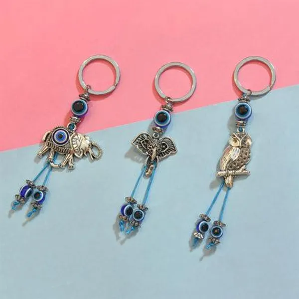 Golden_Evil_Eye_Keychain_Pack_Of_Three