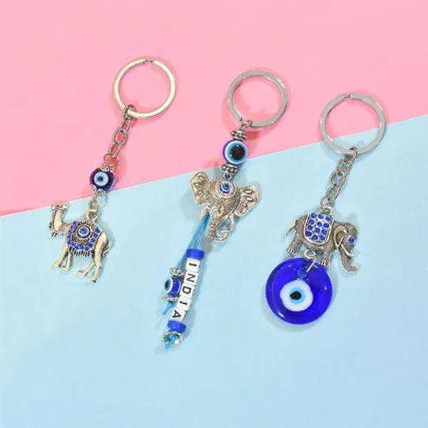 Golden_Evil_Eye_Keychain_Pack_Of_Three