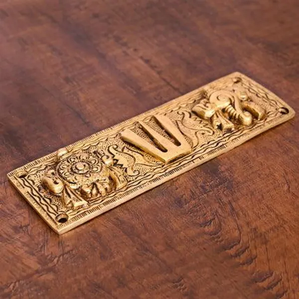 Golden_Brass_Shankh_Chakra_Namah_Wall_Hanging