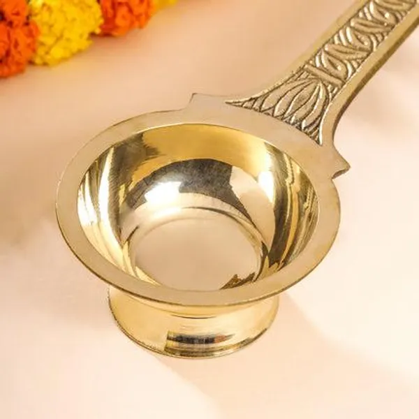 Golden_Brass_Dhoop_Aarti_Spoon_For_Pooja