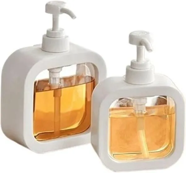White_Refillable_Hand_Wash_Liquid_Dispenser_(300_Ml_|_12_X_15_X_7_Cm)