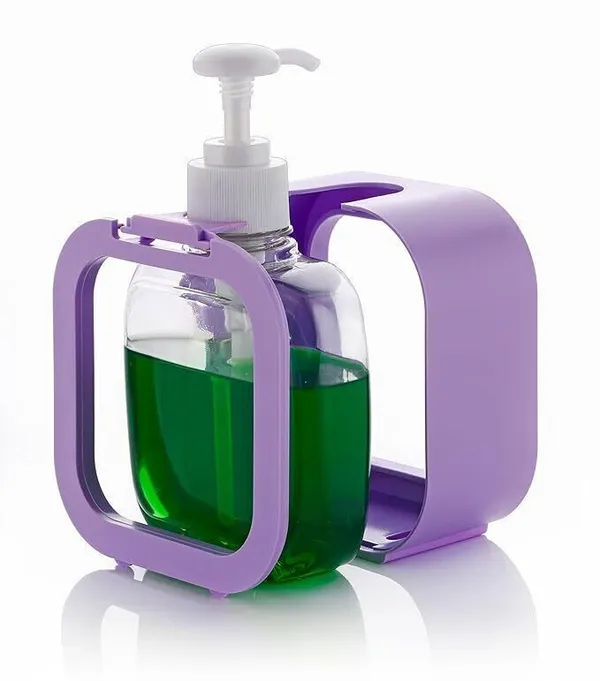 Purple_Refillable_Hand_Wash_Liquid_Dispenser_(300_Ml_|_12_X_10_X_8_Cm)