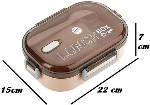 Peach_Plastic_Peach_Lunch_Box_With_Spoon_&_Fork_(750_Ml)