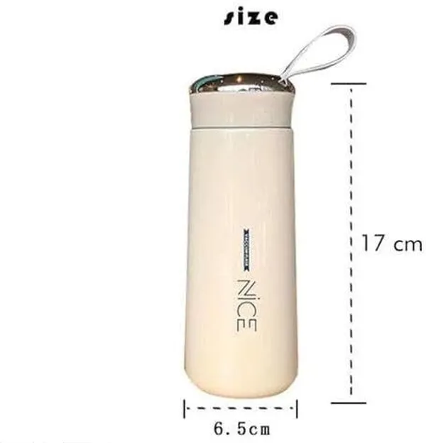 Multicolor_Premium_Glass_&_Plastic_Water_Bottle_(Pack_Of_2)_(400_Ml)