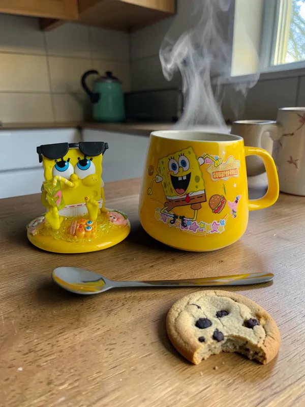 SpongeBob_3D-_Mug_&_Lid_Set_-_SunGlasses_Beach_Edition