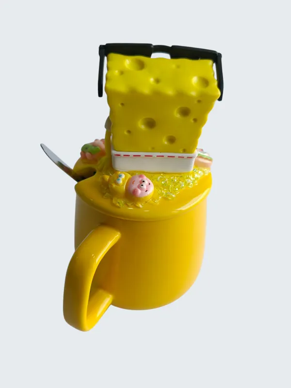 SpongeBob_3D-_Mug_&_Lid_Set_-_SunGlasses_Beach_Edition