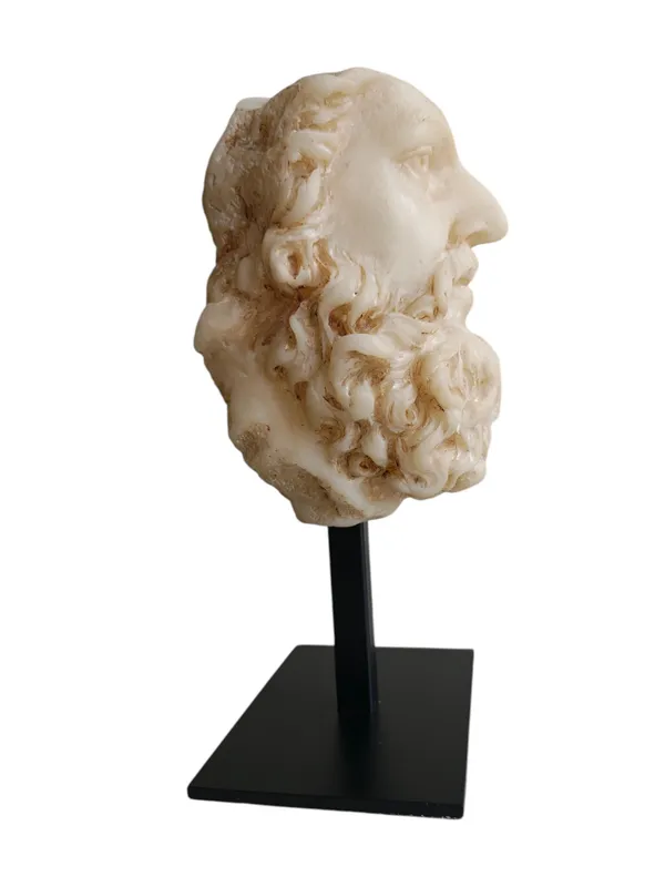 Classic_Zeus_Face_Bust_on_Stand_(Vintage_Cream)