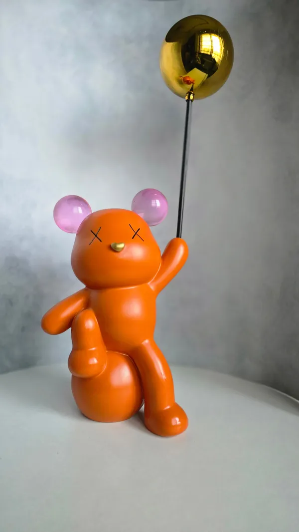 Orange_Polyresin_Premium_&_Elegant_Figurine