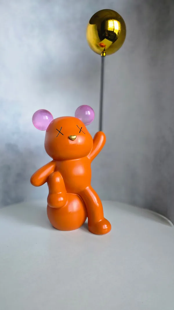 Orange_Polyresin_Premium_&_Elegant_Figurine