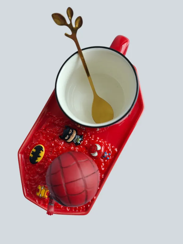 Spider-Man_3D-_Mug_&_Tray_Set_Holding_Bag_-_Web_Landing_Edition