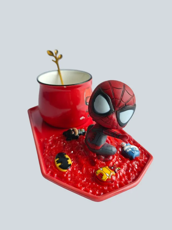 Spider-Man_3D-_Mug_&_Tray_Set_Holding_Bag_-_Web_Landing_Edition