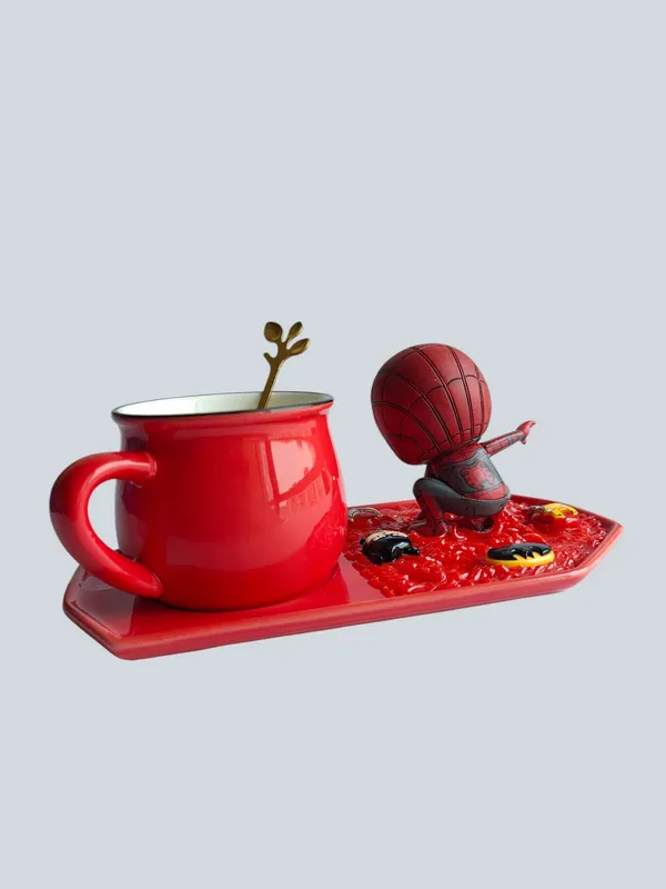 Spider-Man_3D-_Mug_&_Tray_Set_Holding_Bag_-_Web_Landing_Edition