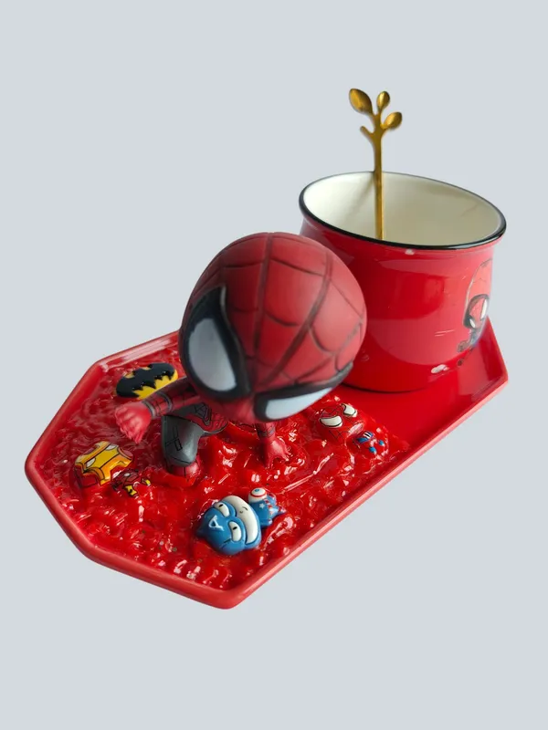 Spider-Man_3D-_Mug_&_Tray_Set_Holding_Bag_-_Web_Landing_Edition