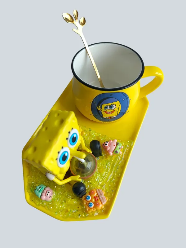SpongeBob_3D-_Mug_&_Tray_Set_-_Sipper_Edition