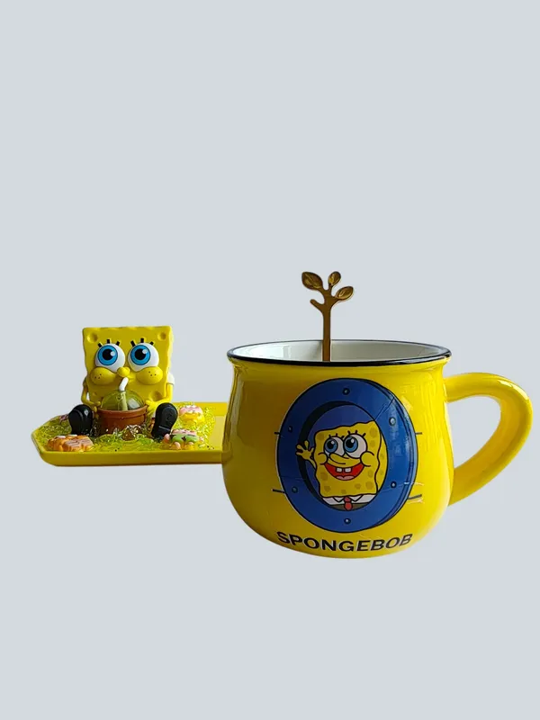 SpongeBob_3D-_Mug_&_Tray_Set_-_Sipper_Edition