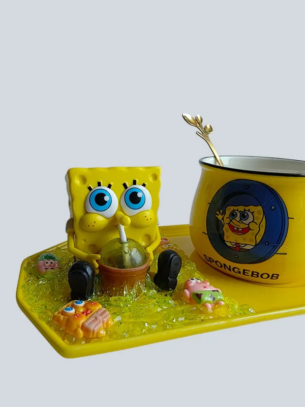 SpongeBob_3D-_Mug_&_Tray_Set_-_Sipper_Edition