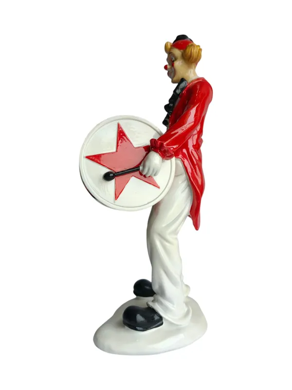 Drum_Shield_Clown_Figurine