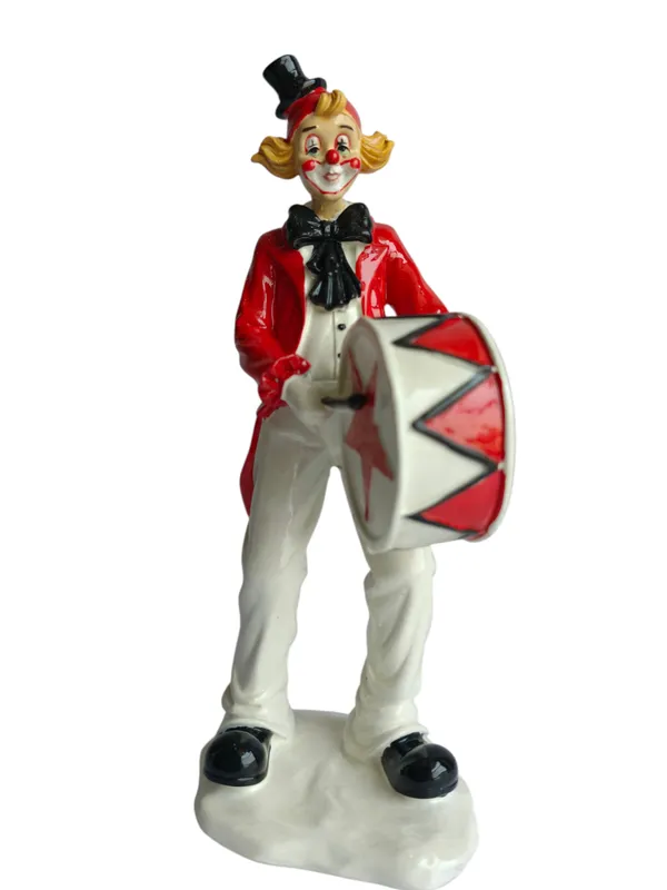 Drum_Shield_Clown_Figurine