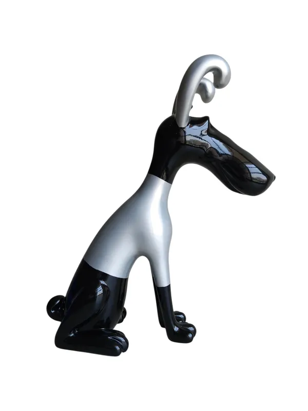 DOG-BLACK:_Scarlet_Pop_Art_Hound