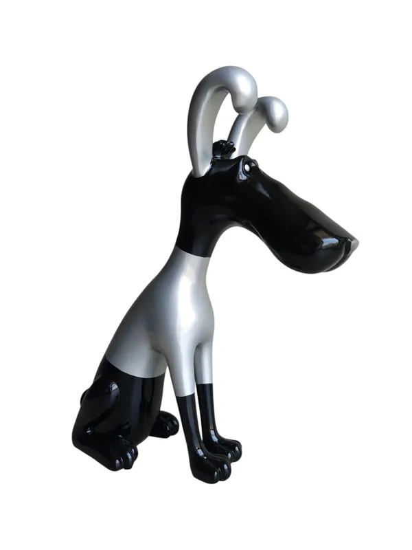 DOG-BLACK:_Scarlet_Pop_Art_Hound